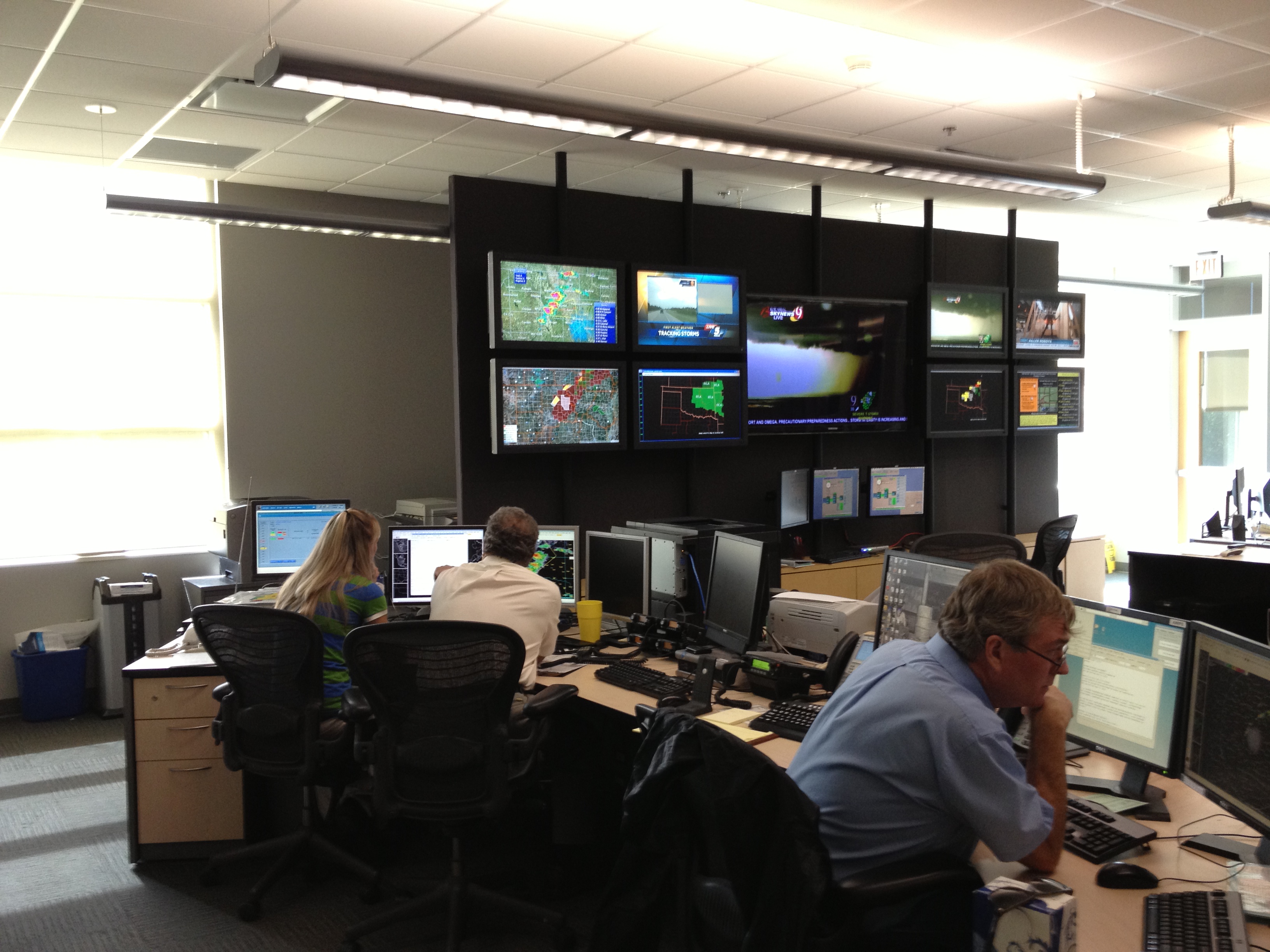 NWS Norman Operations Photos During the May 31-June 1, 2013 Severe Weather/Flooding Event