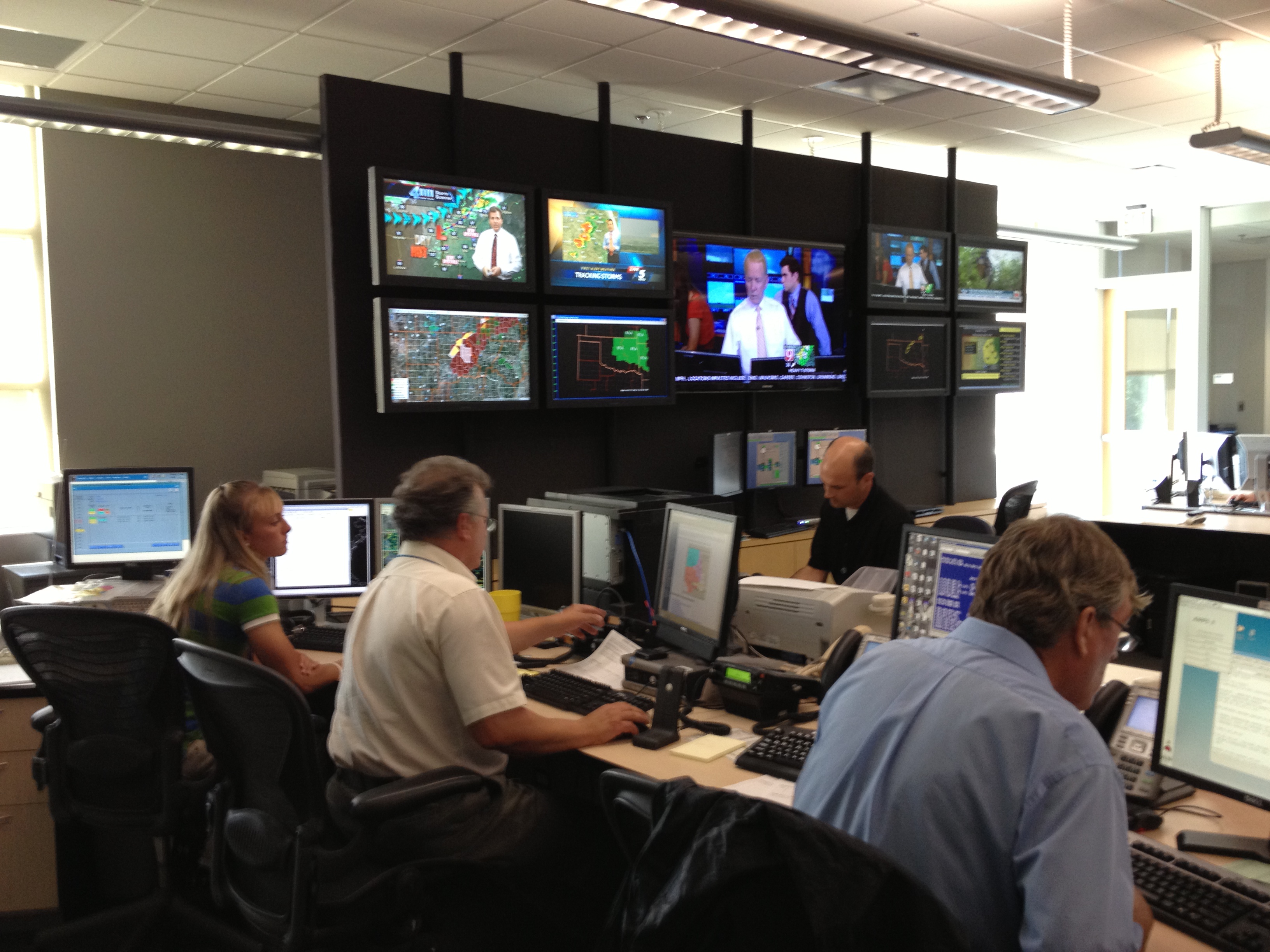 NWS Norman Operations Photos During the May 31-June 1, 2013 Severe Weather/Flooding Event