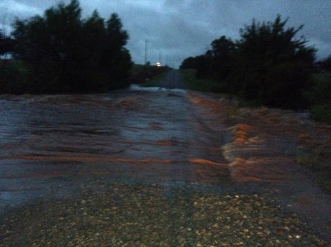 Flooding in Grady County