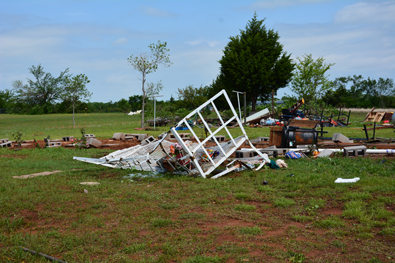 5/06/2015 Amber-Bridge Creek Tornado Damage Photo