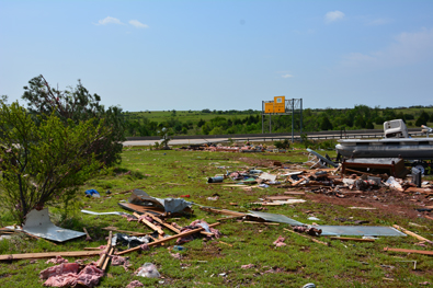 5/06/2015 Amber-Bridge Creek Tornado Damage Photo