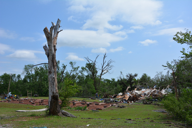 5/06/2015 Amber-Bridge Creek Tornado Damage Photo