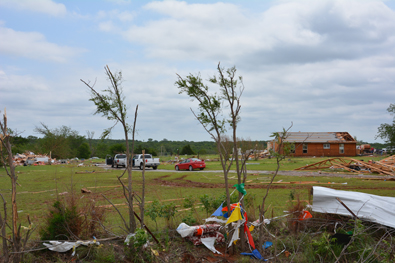 5/06/2015 Amber-Bridge Creek Tornado Damage Photo