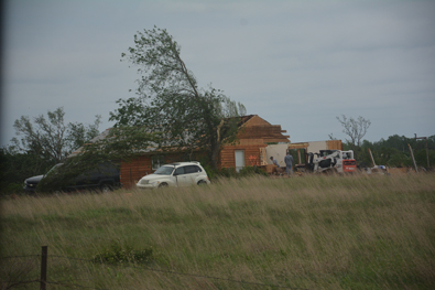 5/06/2015 Amber-Bridge Creek Tornado Damage Photo