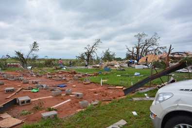 5/06/2015 Amber-Bridge Creek Tornado Damage Photo