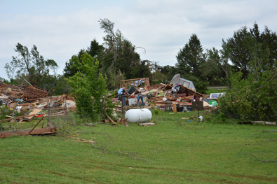 5/06/2015 Amber-Bridge Creek Tornado Damage Photo