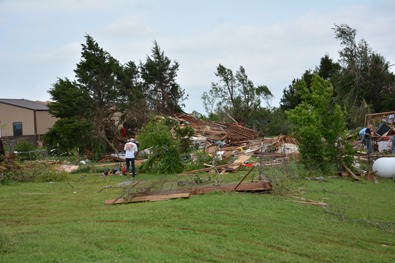 5/06/2015 Amber-Bridge Creek Tornado Damage Photo