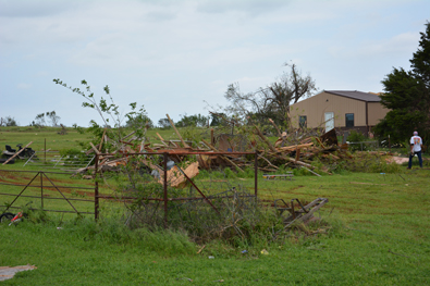 5/06/2015 Amber-Bridge Creek Tornado Damage Photo