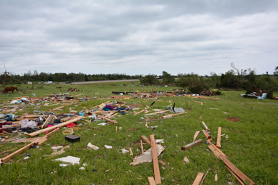 5/06/2015 Amber-Bridge Creek Tornado Damage Photo