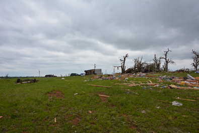 5/06/2015 Amber-Bridge Creek Tornado Damage Photo