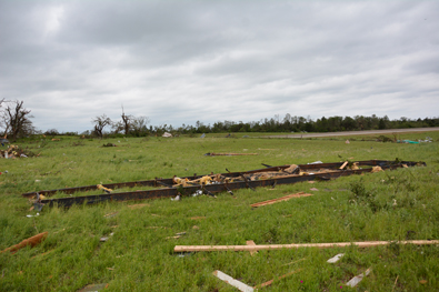 5/06/2015 Amber-Bridge Creek Tornado Damage Photo