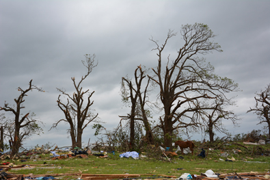 5/06/2015 Amber-Bridge Creek Tornado Damage Photo