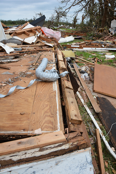 5/06/2015 Amber-Bridge Creek Tornado Damage Photo