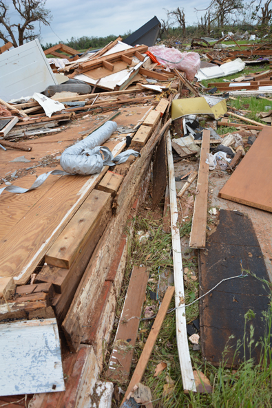 5/06/2015 Amber-Bridge Creek Tornado Damage Photo