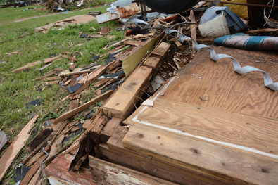 5/06/2015 Amber-Bridge Creek Tornado Damage Photo