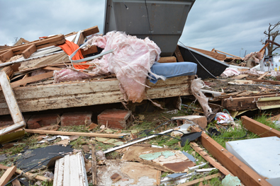 5/06/2015 Amber-Bridge Creek Tornado Damage Photo