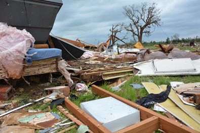 5/06/2015 Amber-Bridge Creek Tornado Damage Photo