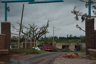 5/06/2015 Amber-Bridge Creek Tornado Damage Photo