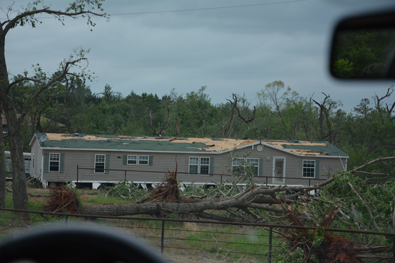 5/06/2015 Amber-Bridge Creek Tornado Damage Photo