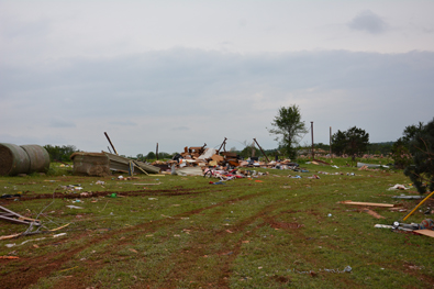 5/06/2015 Amber-Bridge Creek Tornado Damage Photo