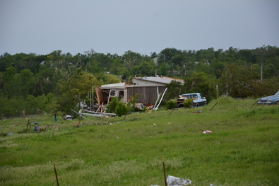 5/06/2015 Amber-Bridge Creek Tornado Damage Photo