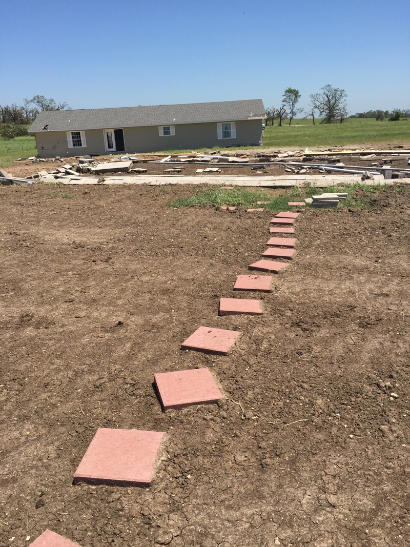 May 9, 2016 Katie, Oklahoma tornado damage photo