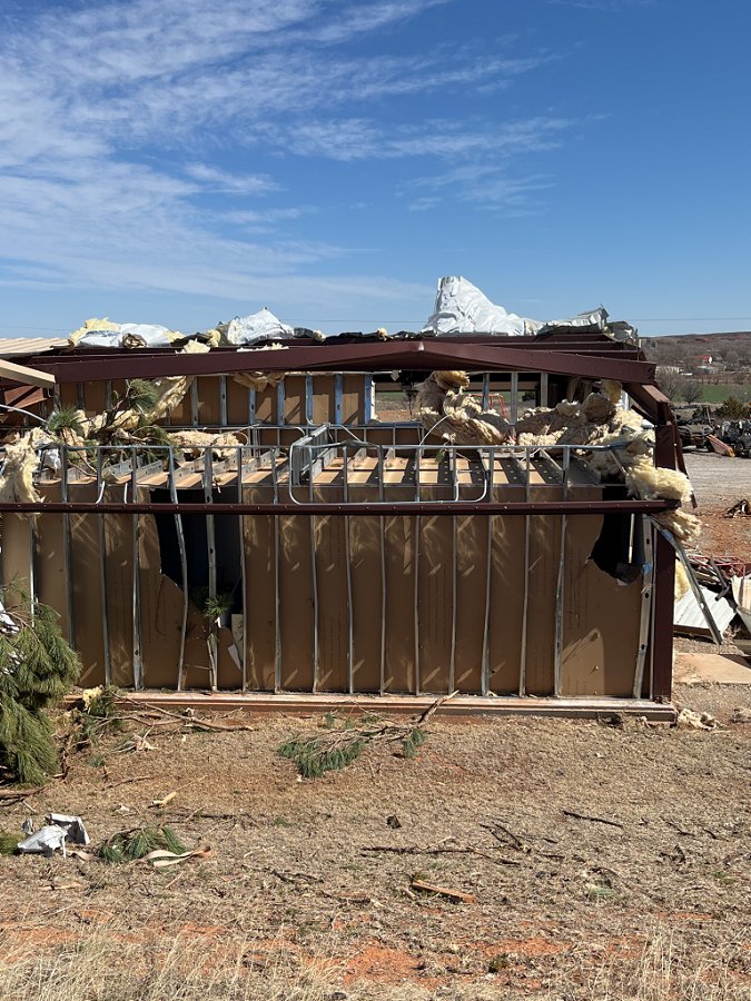 February 26, 2023 Cheyenne, OK Tornado Damage Photo