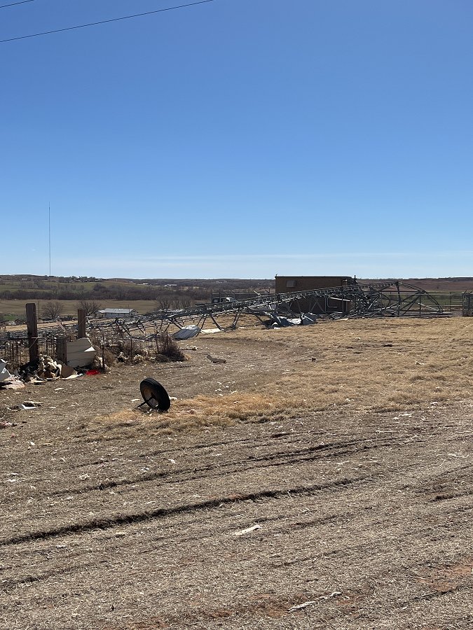 February 26, 2023 Cheyenne, OK Tornado Damage Photo