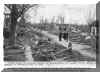 A typical scene in the residential district of Murphysboro, where 154 city blocks were destroyed by the tornado.