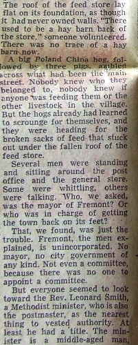 Newspaper article