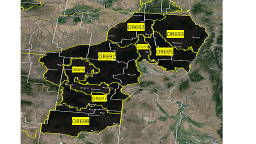 Proposed Fire Weather Zones