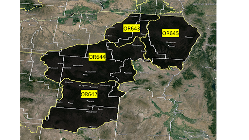 Current Fire Weather Zones and Names