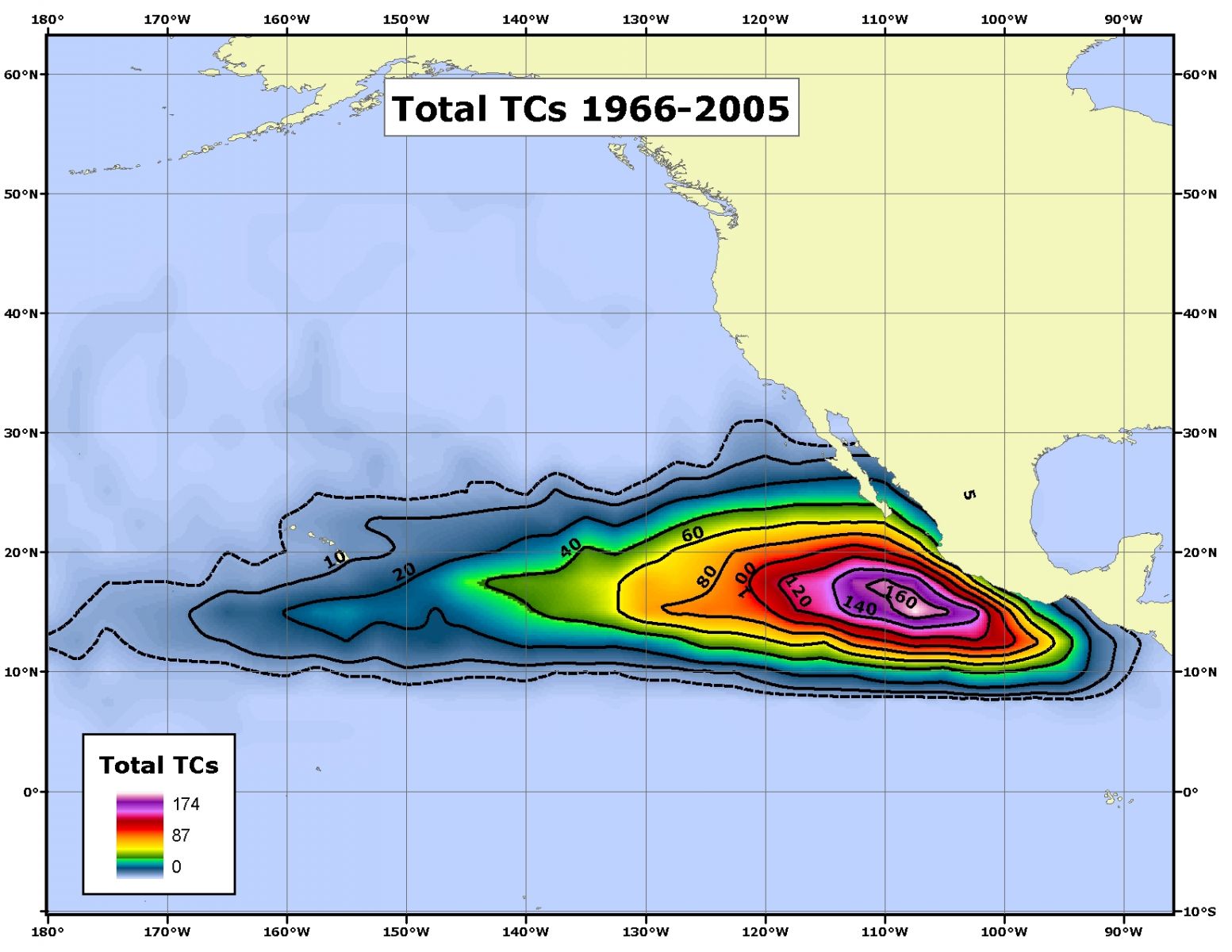 Total TCs 1966-2005