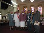 Govermnet Officials and Pastors following the ceremony 