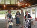 Hon. Governor Togiola Tulafono and NWS Pacific Region Director Jeff LaDouce 