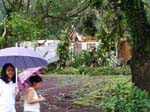 Damage from Tropical Cyclone Heta