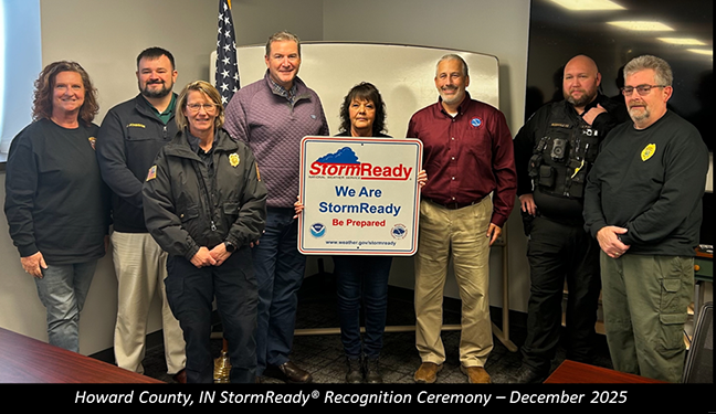 Howard County StormReady Recognition 