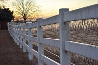 Icicles adorn a fence in Headland, AL. Viewer-submitted photo posted by Nate Harrington on WTVY Twitter feed.