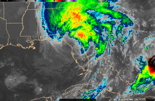 IR Satellite Image