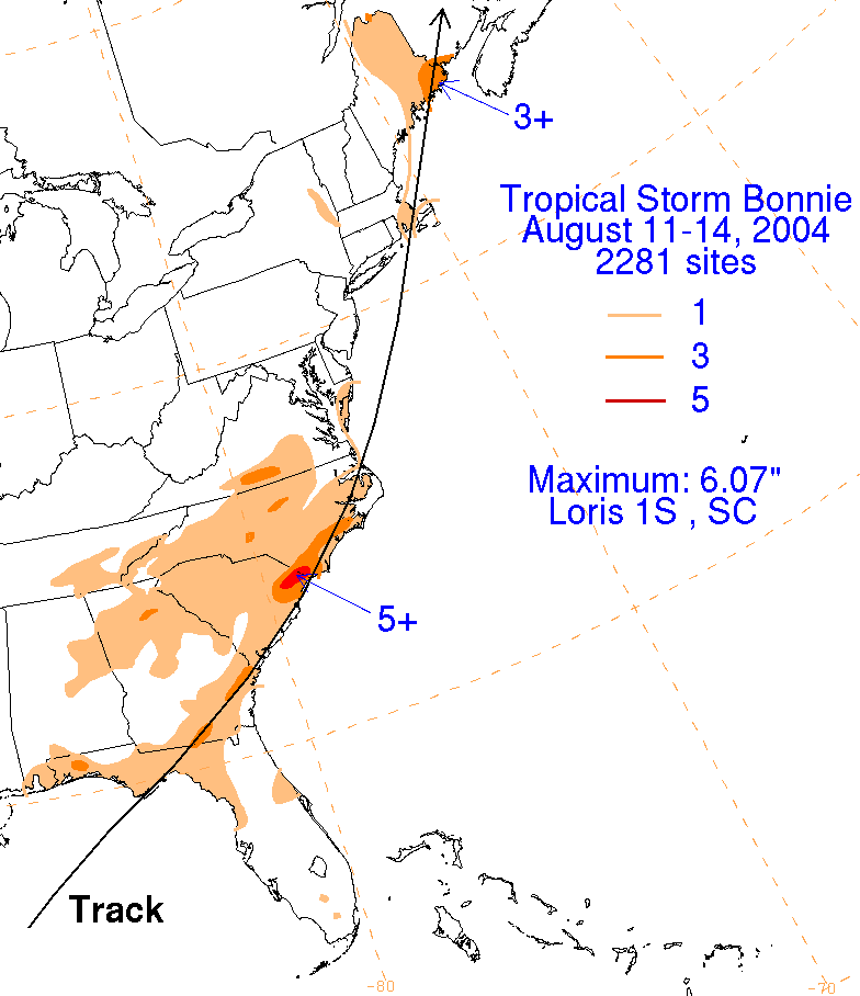 WPC Rainfall Analysis