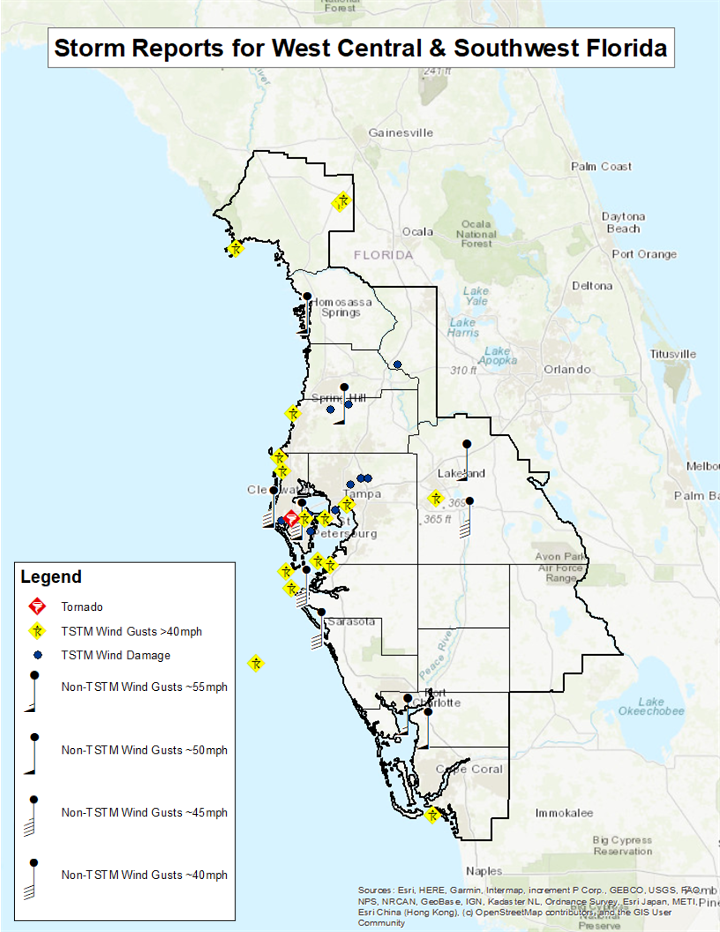 Storm Reports Map