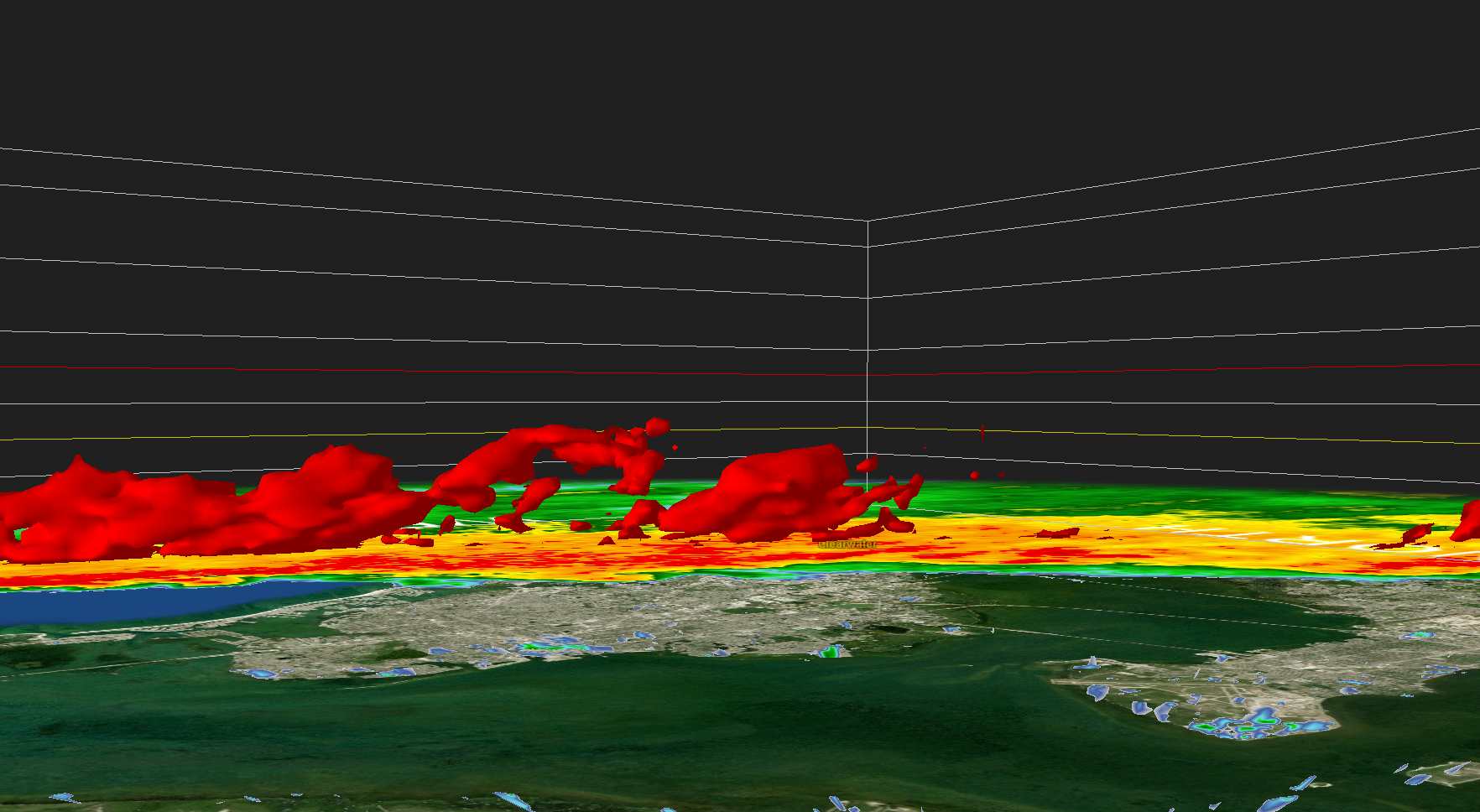 3D 50dBZ Radar