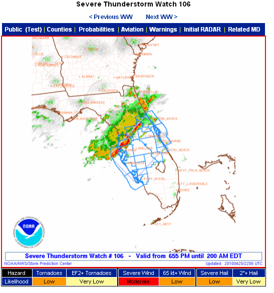 Watches and Warnings Image