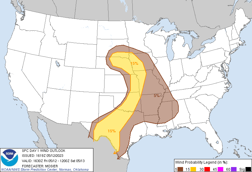 SPC Wind Outlook