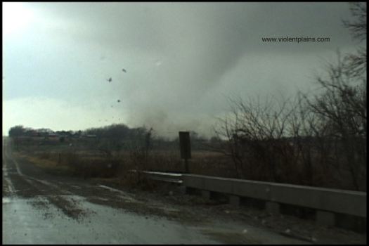 Photo of Latimer KS tornado