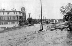 Hot Springs, prior to construction of Coldbrook Reservoir (photo courtesy of the Rapid City Journal).