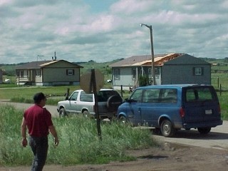 NWS storm damage survey photo