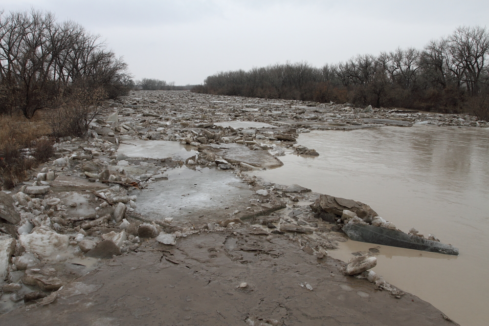 White River near Highway 83