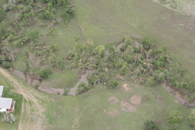 Storm Damage in Dupree