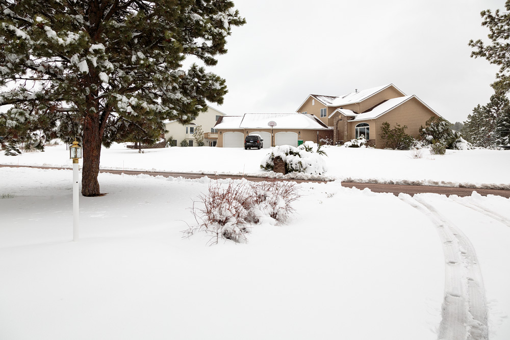 Snow Over Southwest Rapid City